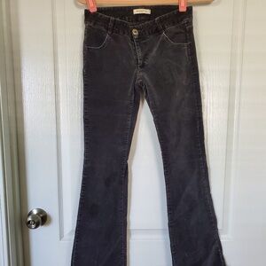 ARDEN B VELVET BELL BOTTOM PANTS SIZE 4